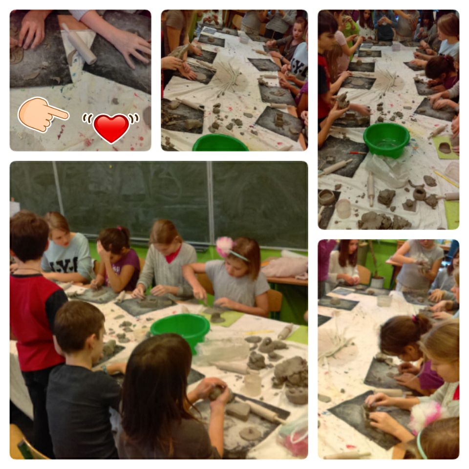 Zajęcia ceramiczne dla uczniów w KSP 109