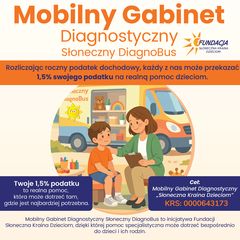 Diagno-Bus dla dzieci– pomoc, która dojeżdża
