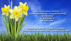 Stowarzyszenie Łódzkiej Opieki Paliatywnej i Długoterminowej "Żyć Godnie"