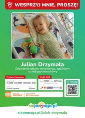 Julian Drzymała - rzadka choroba