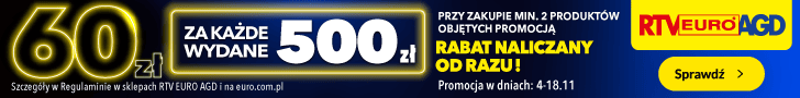 Promo dla RTV EURO AGD