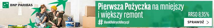 Promo dla BNP Paribas kredyt gotówkowy